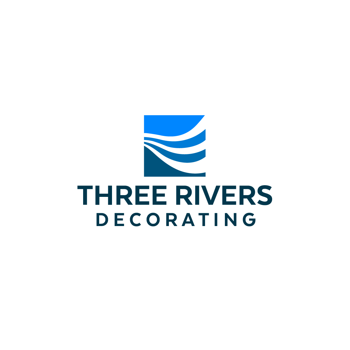 Logo Design by Elrich for Three Rivers Decorating | Design #31879208