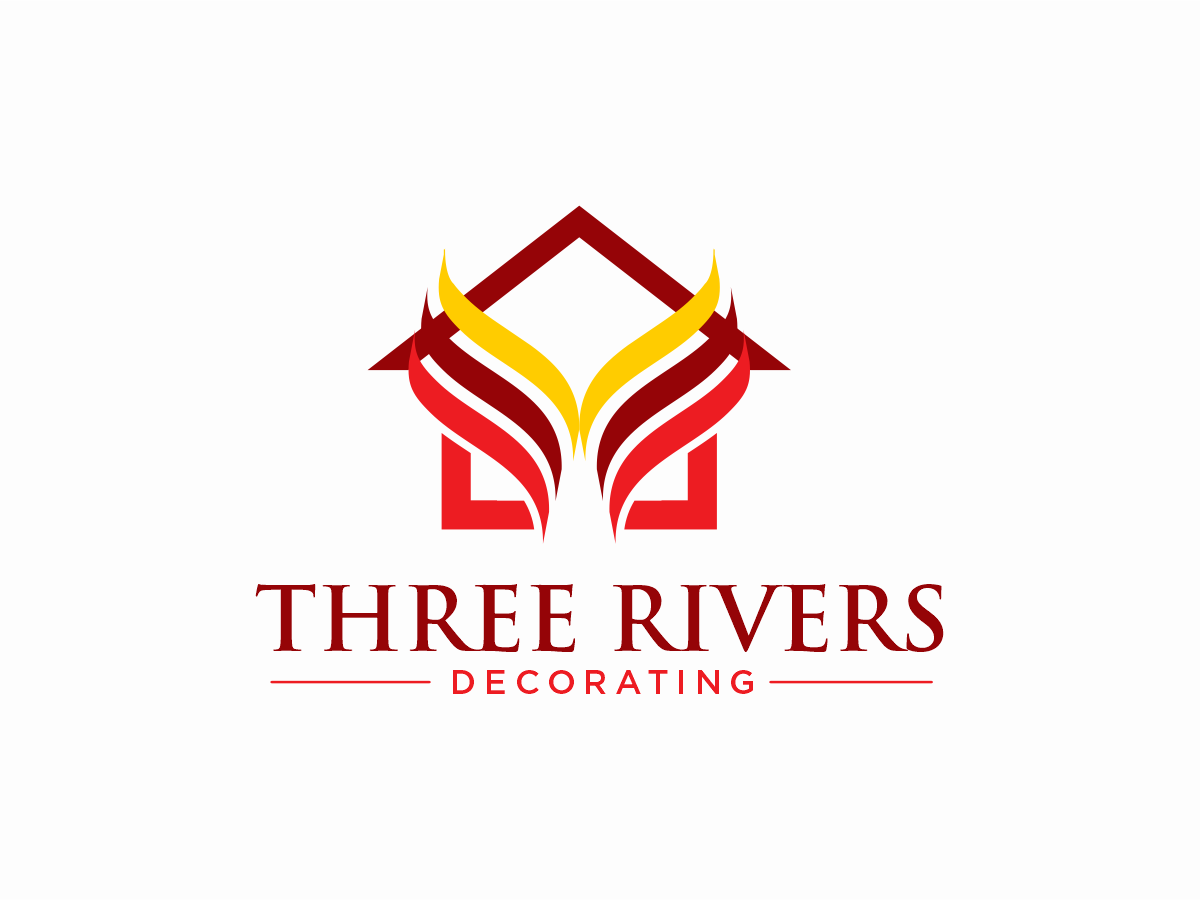 Diseño de Logo por Yash4 para Three Rivers Decorating | Diseño #31910850