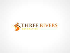 Logo Design by Yash4 for Three Rivers Decorating | Design: #31932208