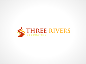 Logo Design by Yash4 for Three Rivers Decorating | Design: #31932209