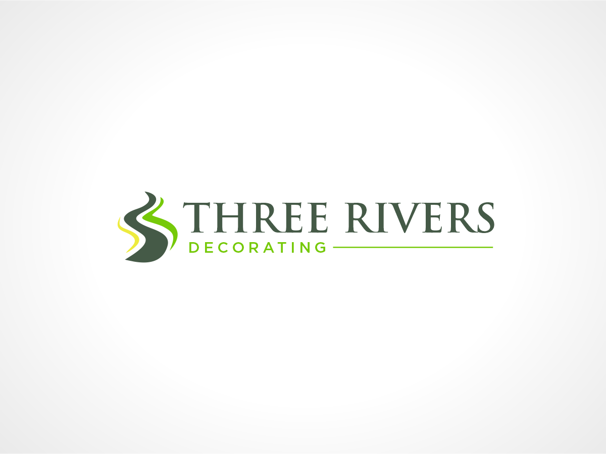 Logo-Design von Yash4 für Three Rivers Decorating | Design #31932210