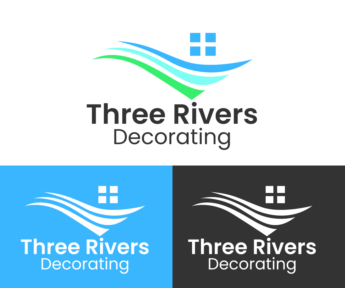 Design de Logo par Design Radz pour Three Rivers Decorating | Design #31913275