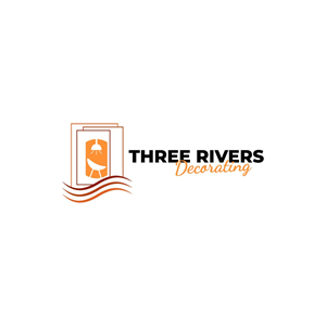 Logo Design by AyeshaSiddika for Three Rivers Decorating | Design: #31911852