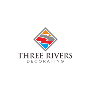 Logo Design by java land for Three Rivers Decorating | Design: #31887800