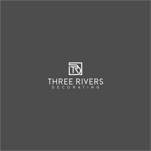 Logo Design by Arham Hidayat for Three Rivers Decorating | Design: #31895093
