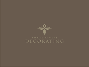 Logo Design by Atvento Graphics for Three Rivers Decorating | Design: #31896930