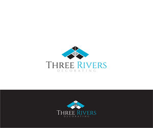 Logo Design by Owltive for Three Rivers Decorating | Design: #31870153