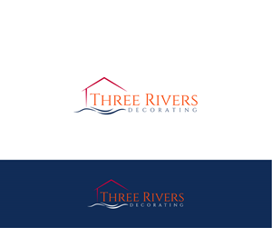 Logo Design by Owltive for Three Rivers Decorating | Design: #31892202