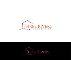 Logo Design by Owltive for Three Rivers Decorating | Design: #31892203
