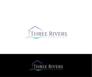 Logo Design by Owltive for Three Rivers Decorating | Design: #31892204