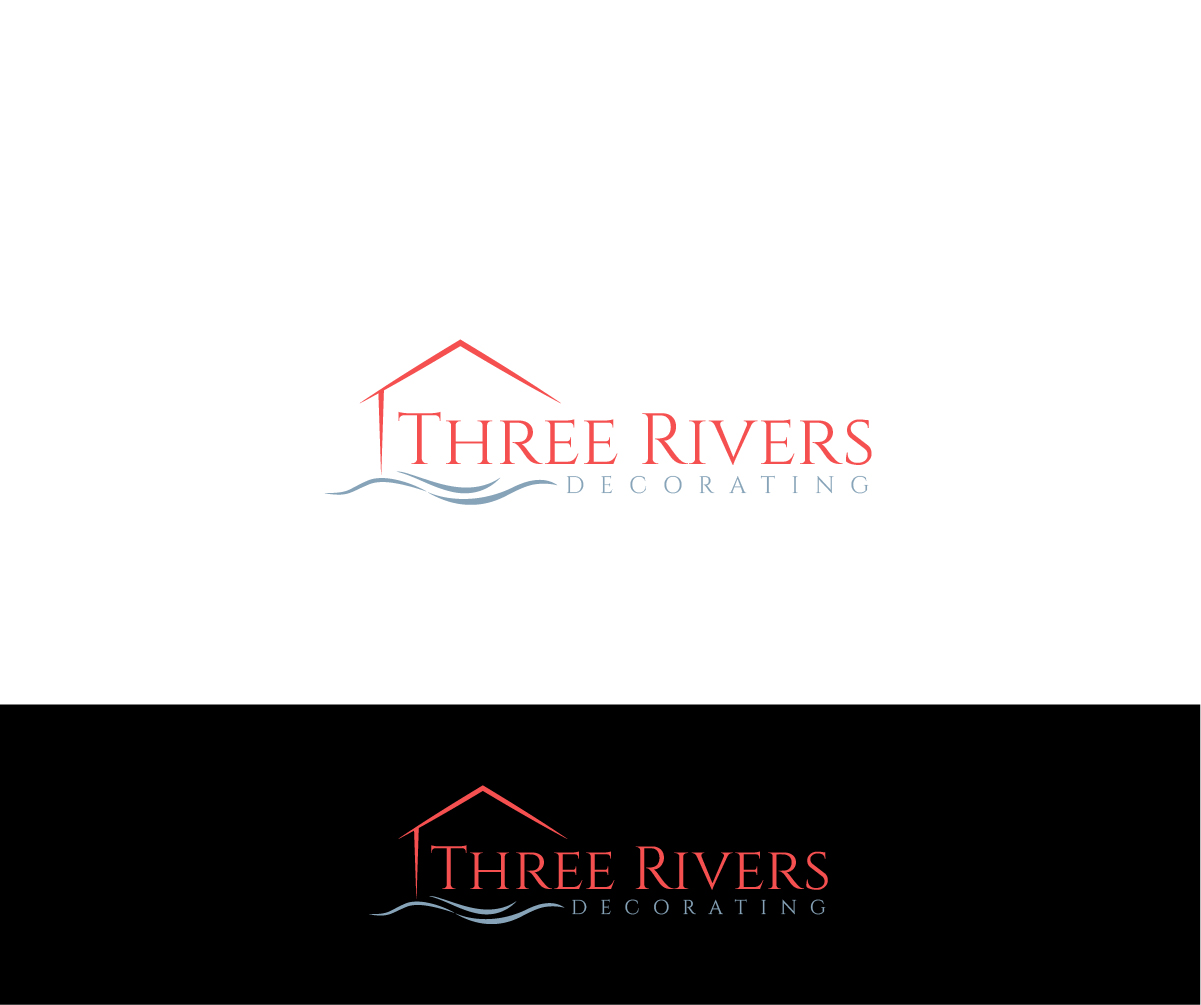 Diseño de Logo por Owltive para Three Rivers Decorating | Diseño #31892205