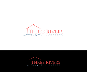 Logo Design by Owltive for Three Rivers Decorating | Design: #31892205