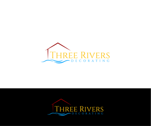 Logo Design by Owltive for Three Rivers Decorating | Design: #31892206