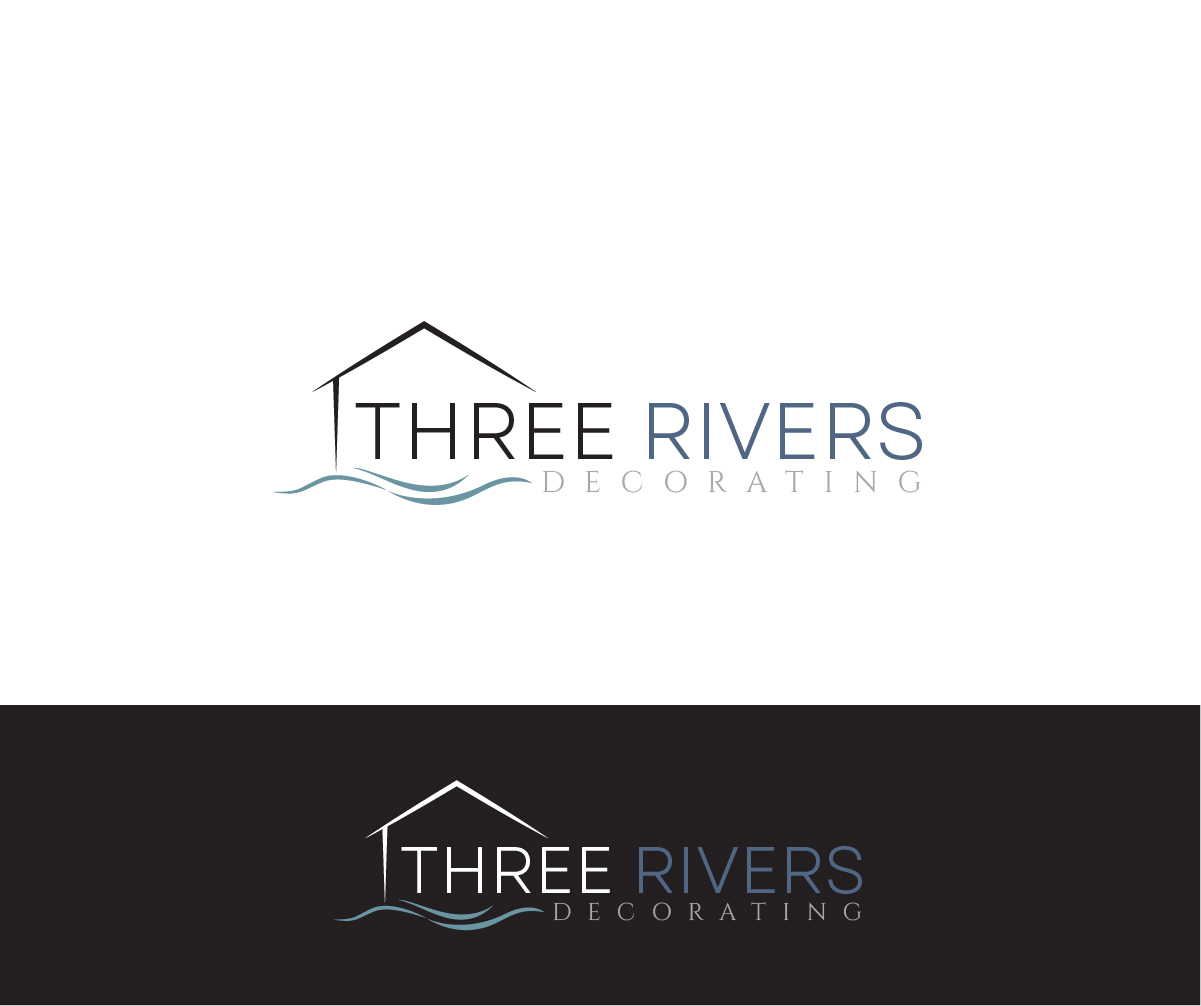 Diseño de Logo por Owltive para Three Rivers Decorating | Diseño #31939191