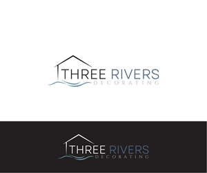 Logo Design by Owltive for Three Rivers Decorating | Design: #31939191
