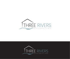 Logo Design by Owltive for Three Rivers Decorating | Design: #31939192