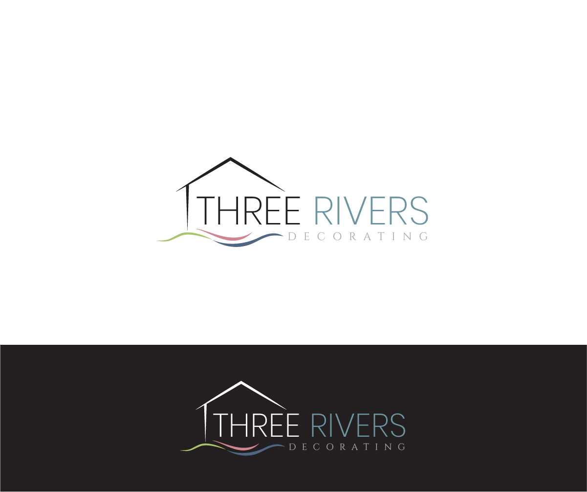 Logo Design by Owltive for Three Rivers Decorating | Design #31939193