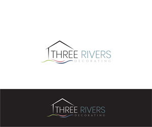 Logo Design by Owltive for Three Rivers Decorating | Design: #31939193