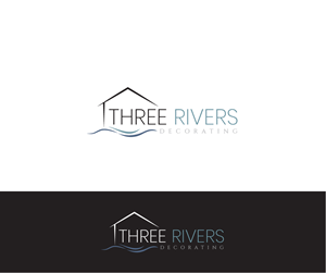 Logo Design by Owltive for Three Rivers Decorating | Design: #31939194