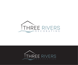 Logo Design by Owltive for Three Rivers Decorating | Design: #31943085