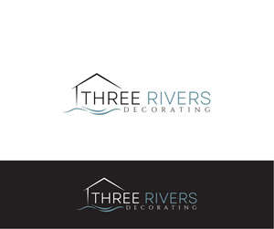 Logo Design by Owltive for Three Rivers Decorating | Design: #31943086