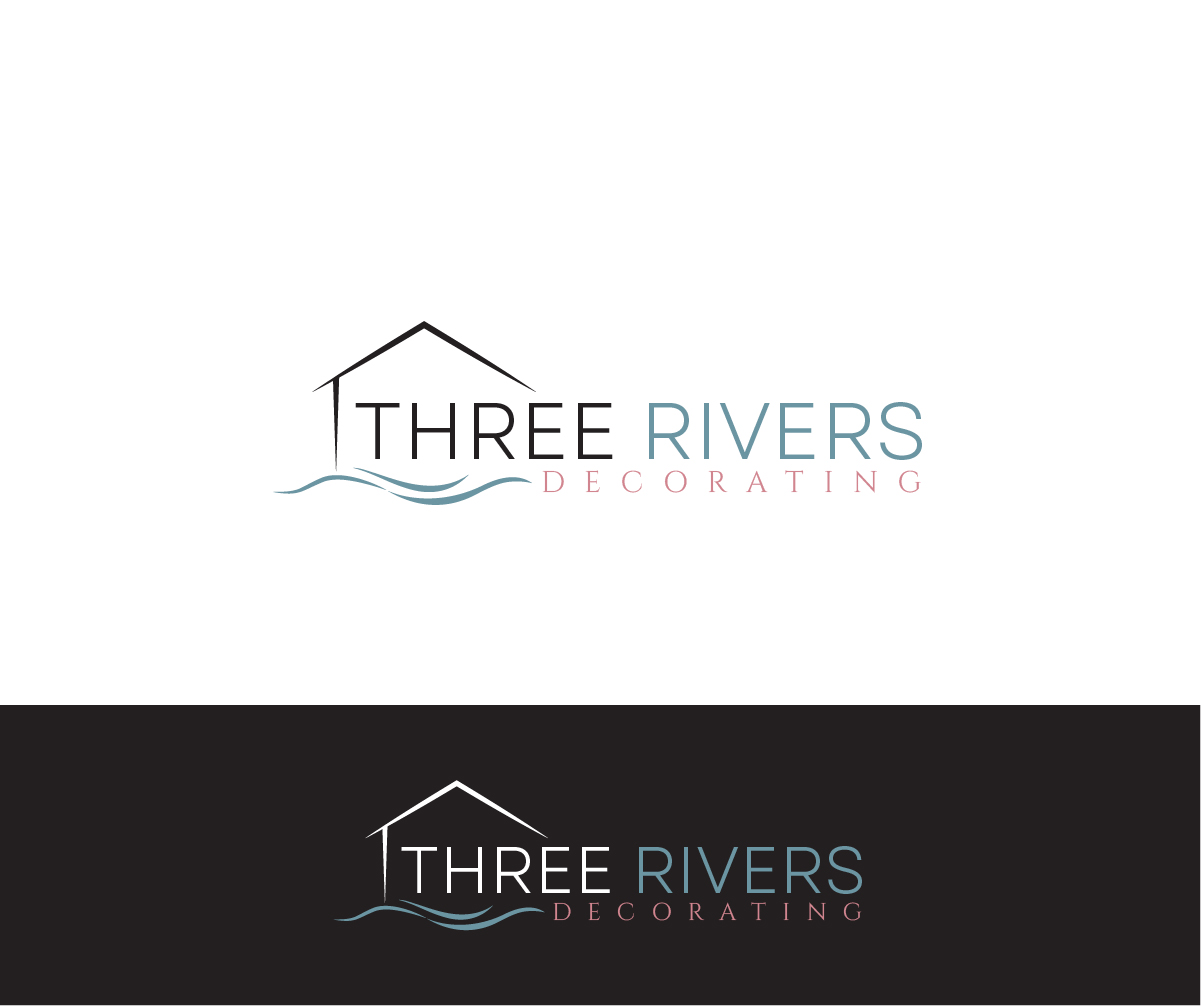 Diseño de Logo por Owltive para Three Rivers Decorating | Diseño #31943087