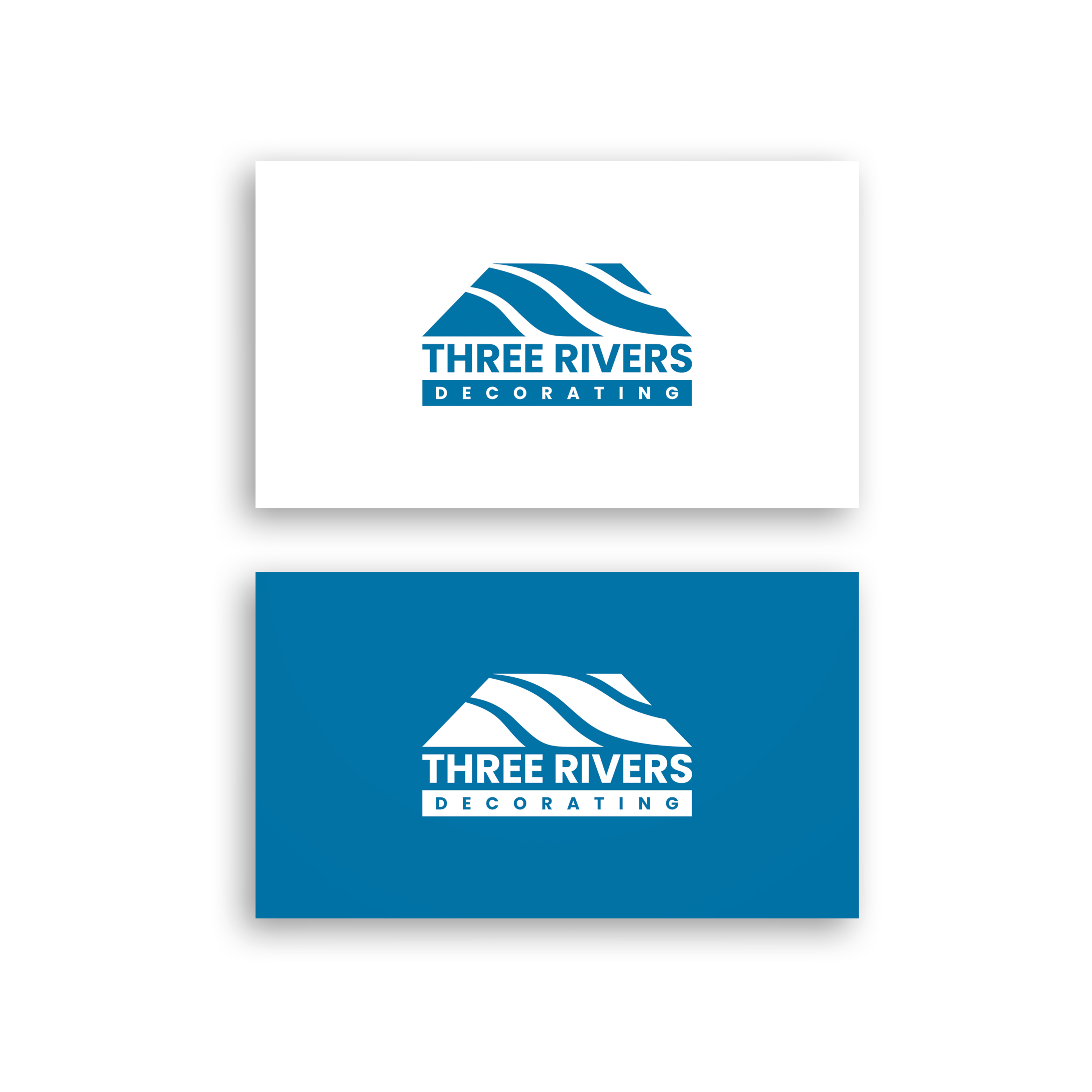 Logo Design by aquabomb26 for Three Rivers Decorating | Design #31871431