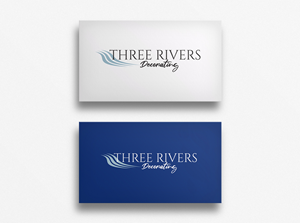 Logo Design by Djamdesign for Three Rivers Decorating | Design: #31872393