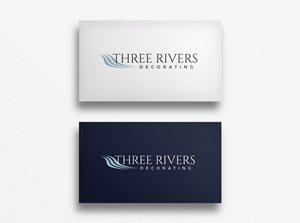 Logo Design by Djamdesign for Three Rivers Decorating | Design: #31893151
