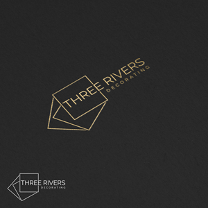 Logo Design by EnaGraph for Three Rivers Decorating | Design: #31907381