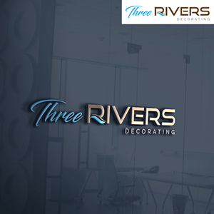Logo Design by EnaGraph for Three Rivers Decorating | Design: #31913946