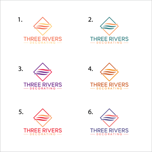 Logo-Design von gauravgraphy für Three Rivers Decorating | Design #31930263