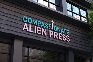 Logo Design by Kavth for Compassionate Alien Press | Design: #31889557