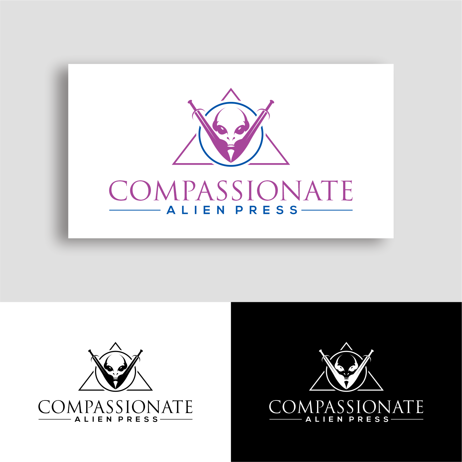 Logo Design by semarco for Compassionate Alien Press | Design #31872603