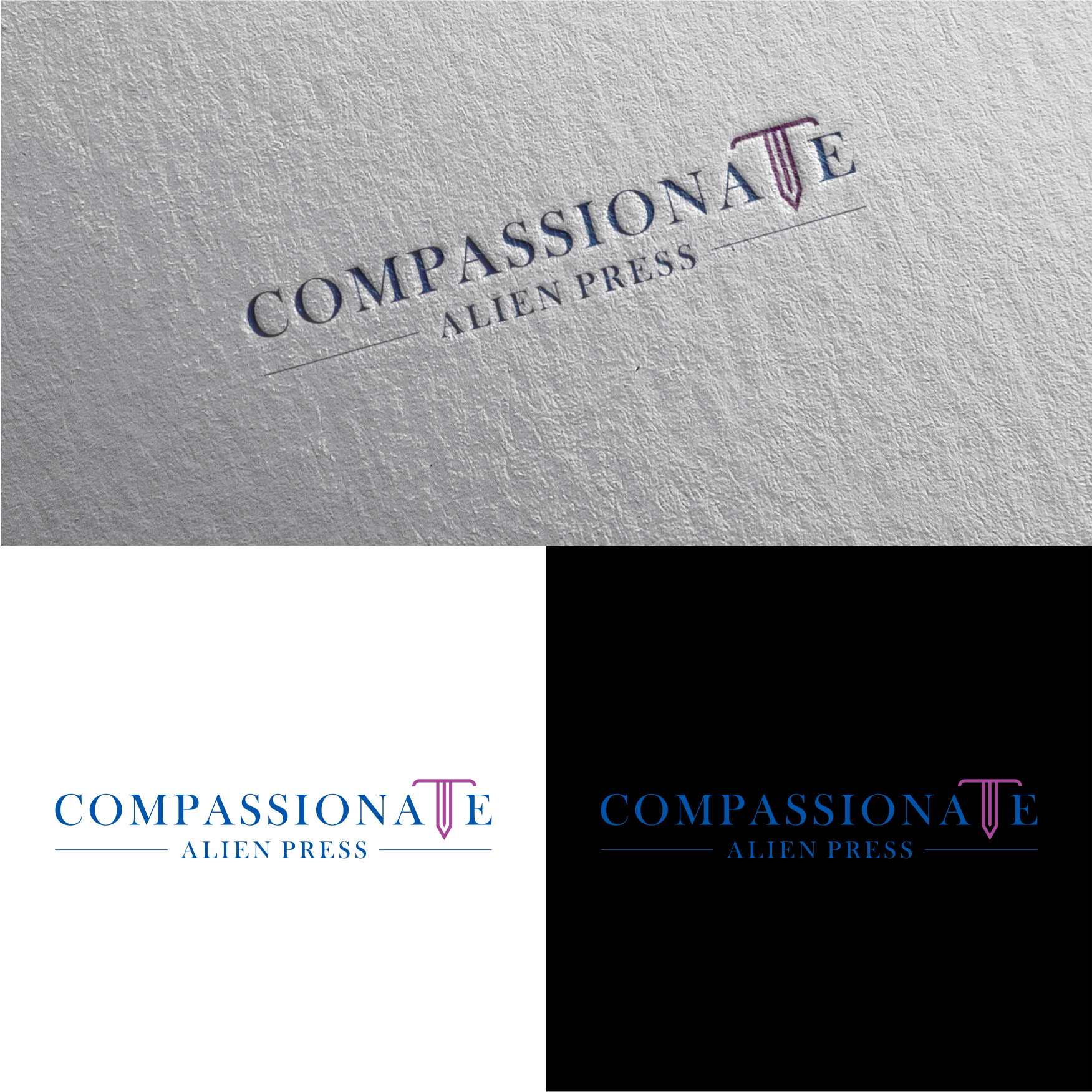 Logo Design by dodobakauu for Compassionate Alien Press | Design #31878921