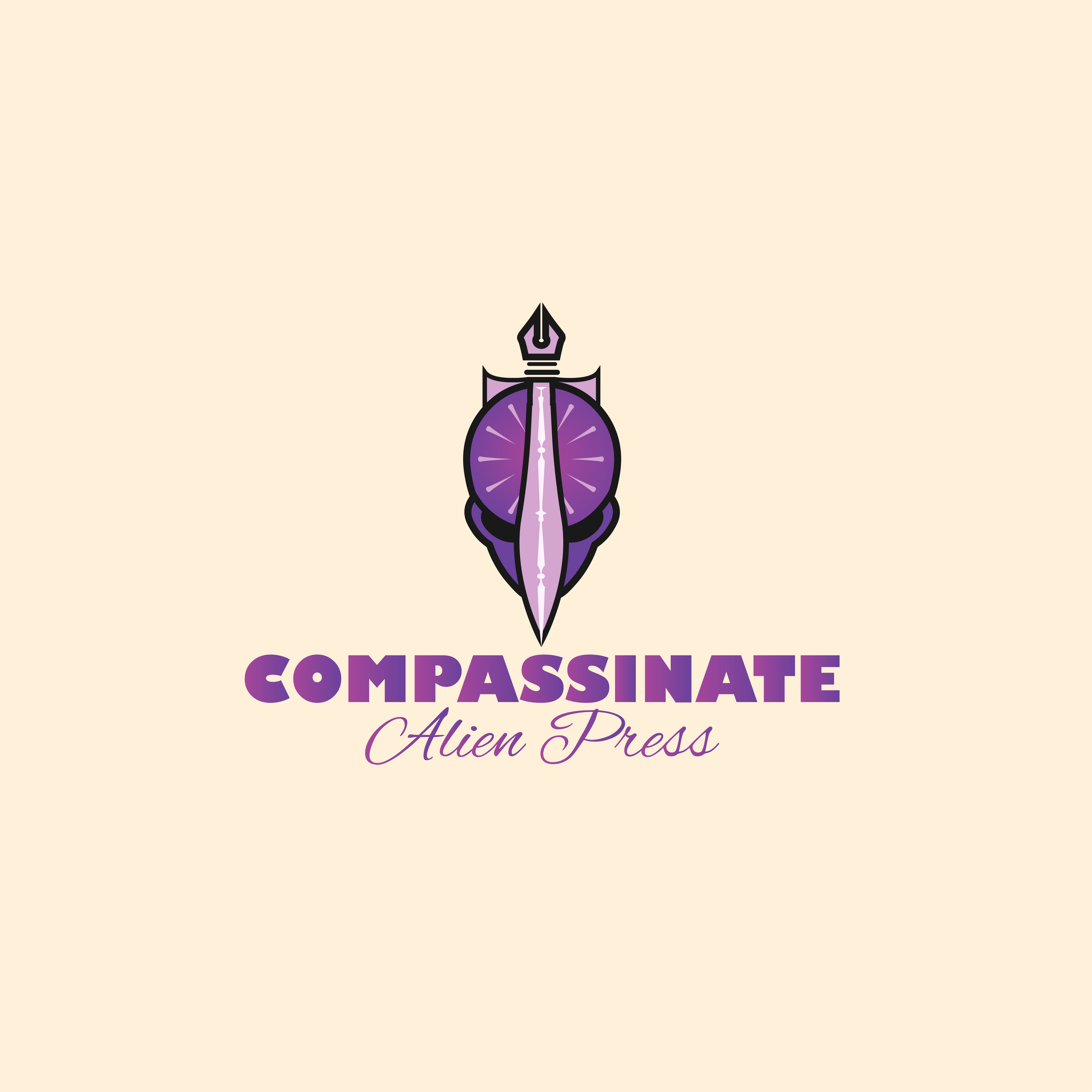 Logo Design by ArtTreat for Compassionate Alien Press | Design #31907352