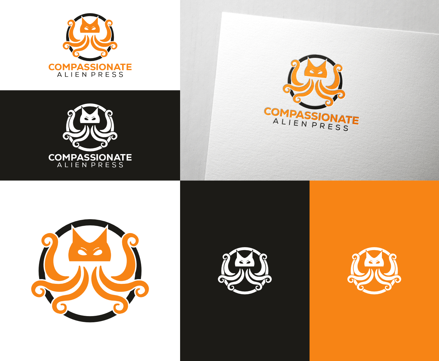 Logo-Design von anakbuah für Compassionate Alien Press | Design #31873980