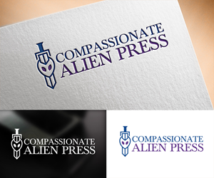 Logo Design by Vishak vasu for Compassionate Alien Press | Design: #31914164