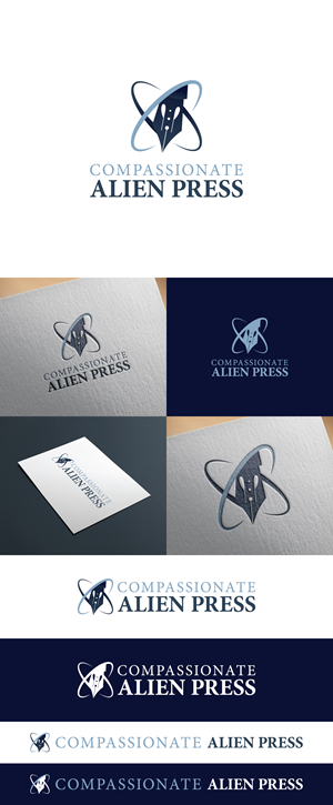 Logo Design by NineOwl for Compassionate Alien Press | Design: #31895319