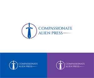 Logo Design by Owltive for Compassionate Alien Press | Design: #31870304