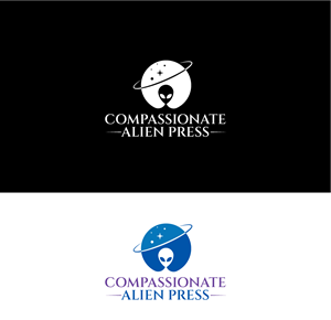 Logo Design by Owltive for Compassionate Alien Press | Design: #31877043