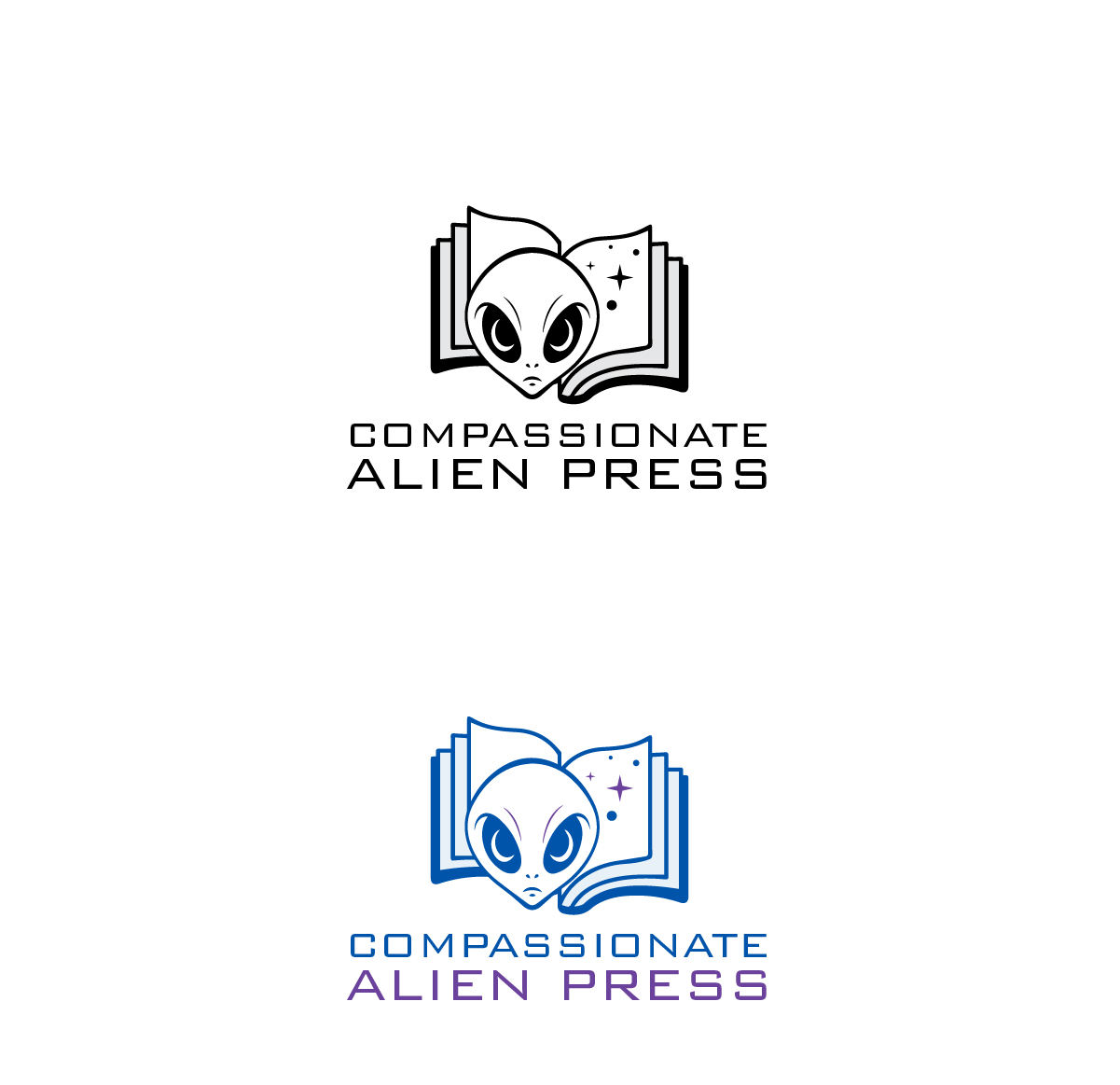 Design de Logo par Owltive pour Compassionate Alien Press | Design #31877306