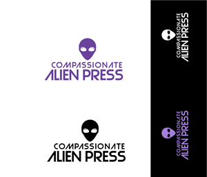 Logo Design by AlphaDezin3 for Compassionate Alien Press | Design: #31874324