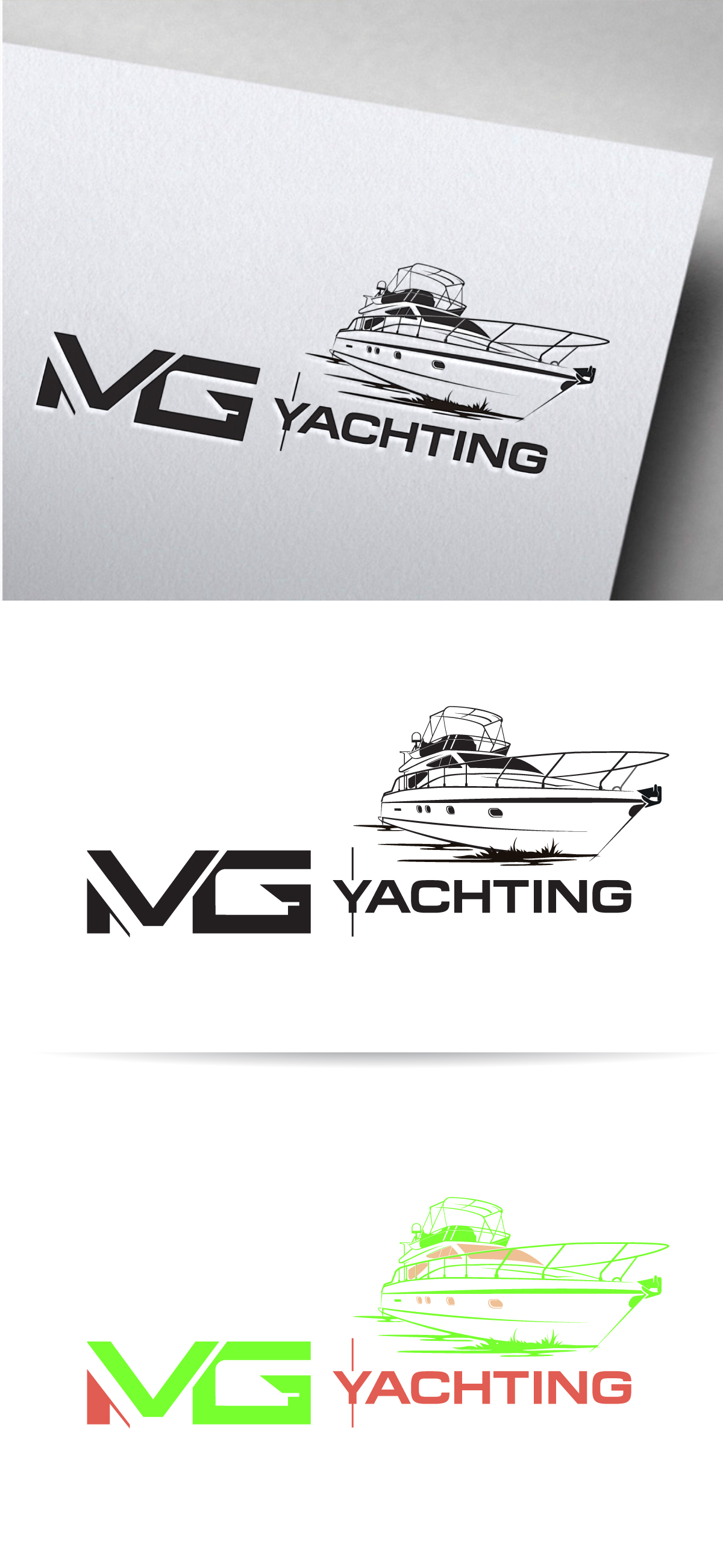 Diseño de Logo por Om Namah Shivay para MG Yachting  | Diseño #31875841