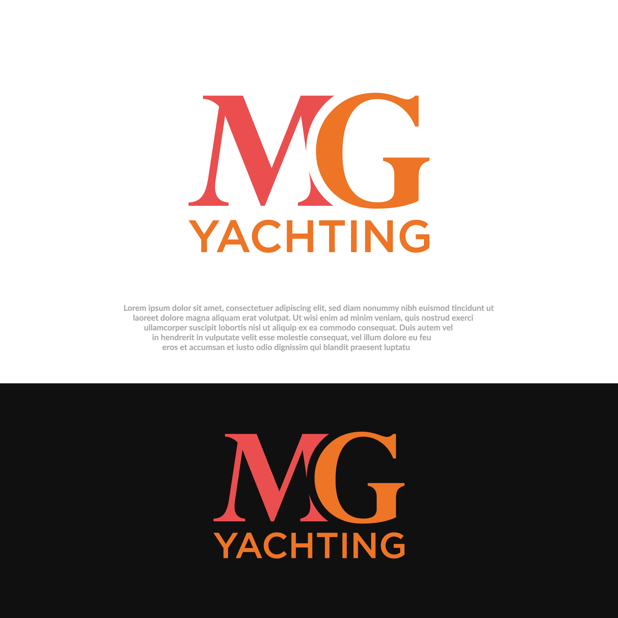 Logo Design by parvin6494 for MG Yachting  | Design #31877123