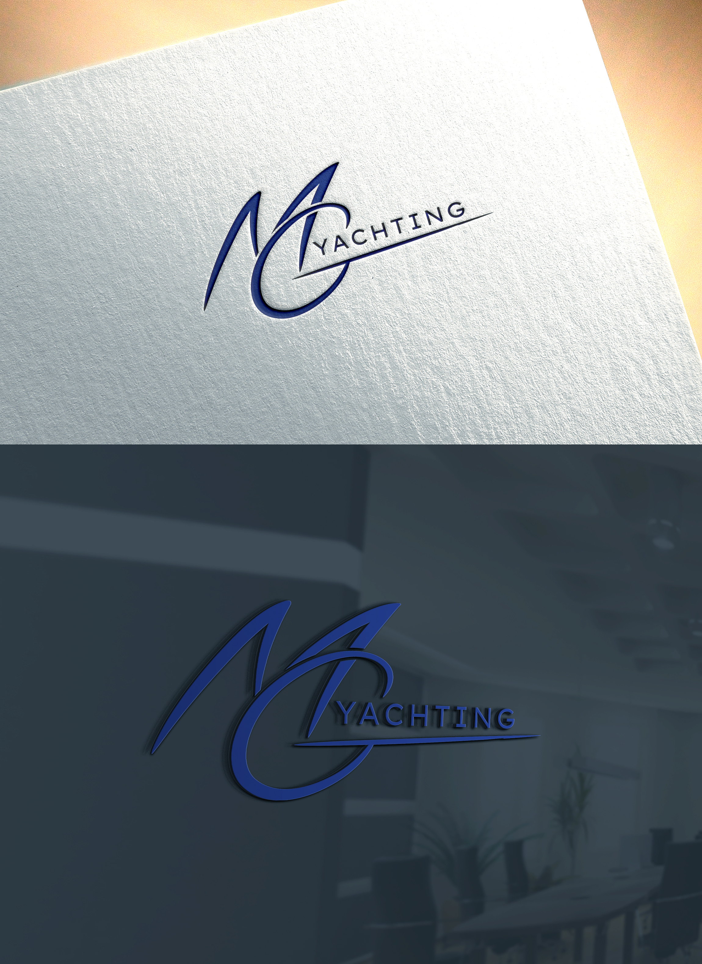 Logo Design by RaKu 2 for MG Yachting  | Design #31905293