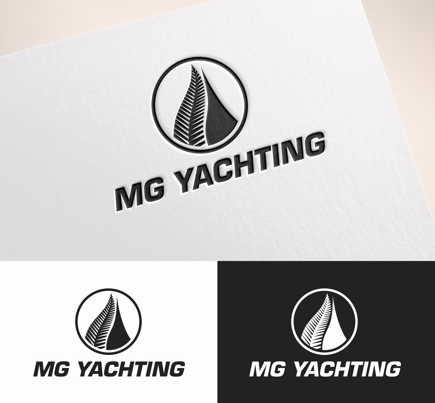 Logo Design by M Art & Design for MG Yachting  | Design #31873655