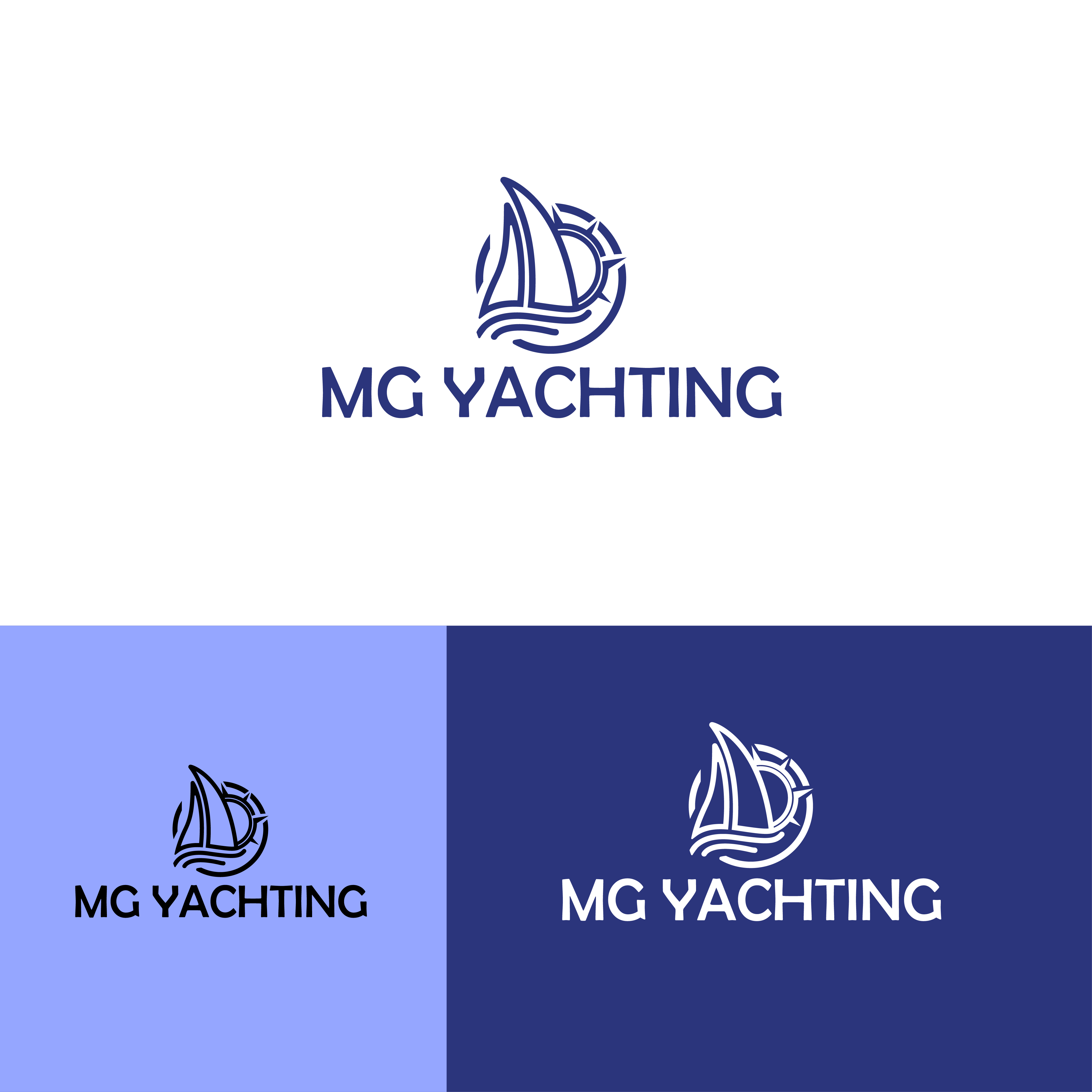 Logo Design by ArtTreat for MG Yachting  | Design #31895008