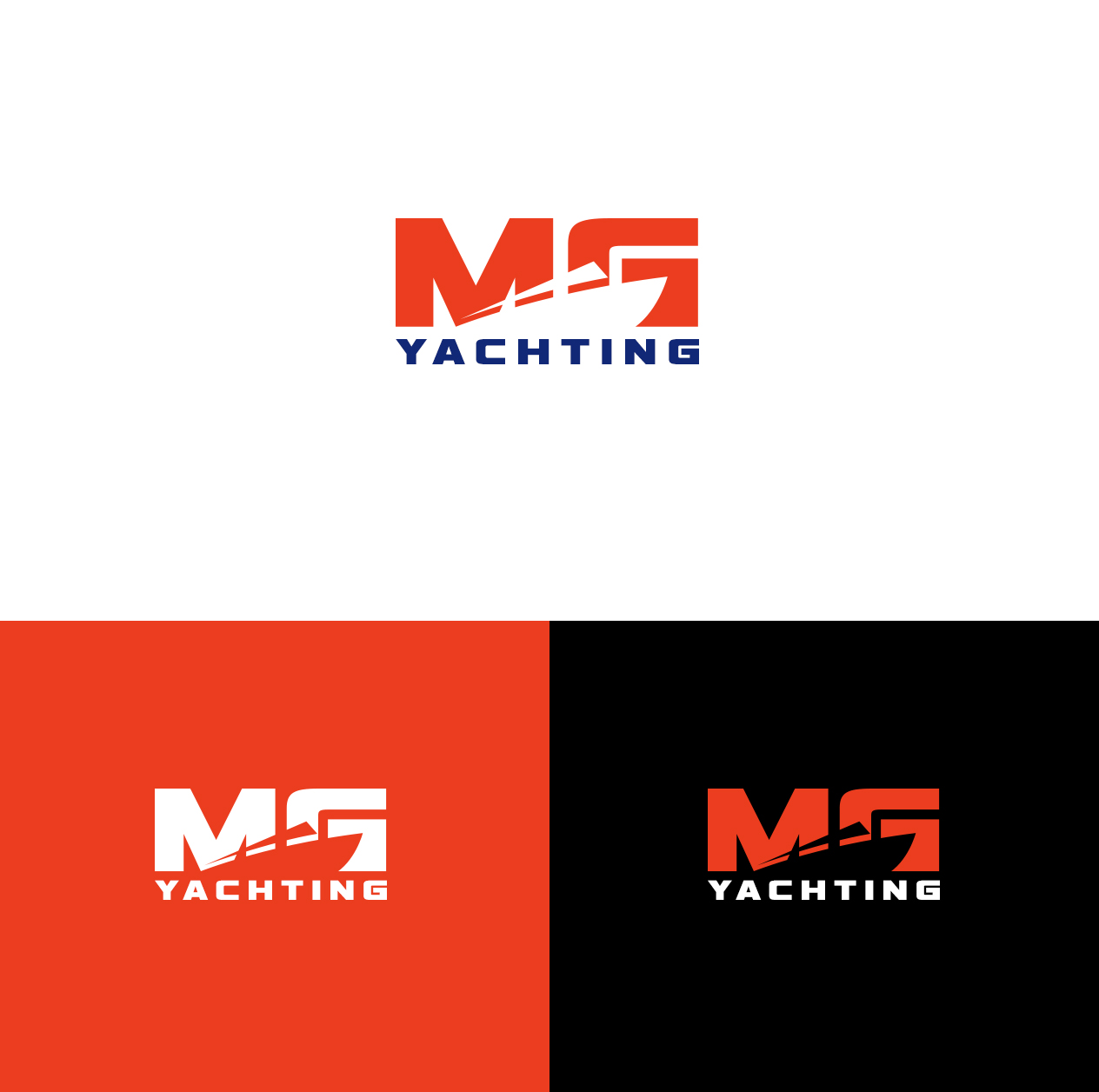 Logo Design by BehindSymbols for MG Yachting  | Design #31876407