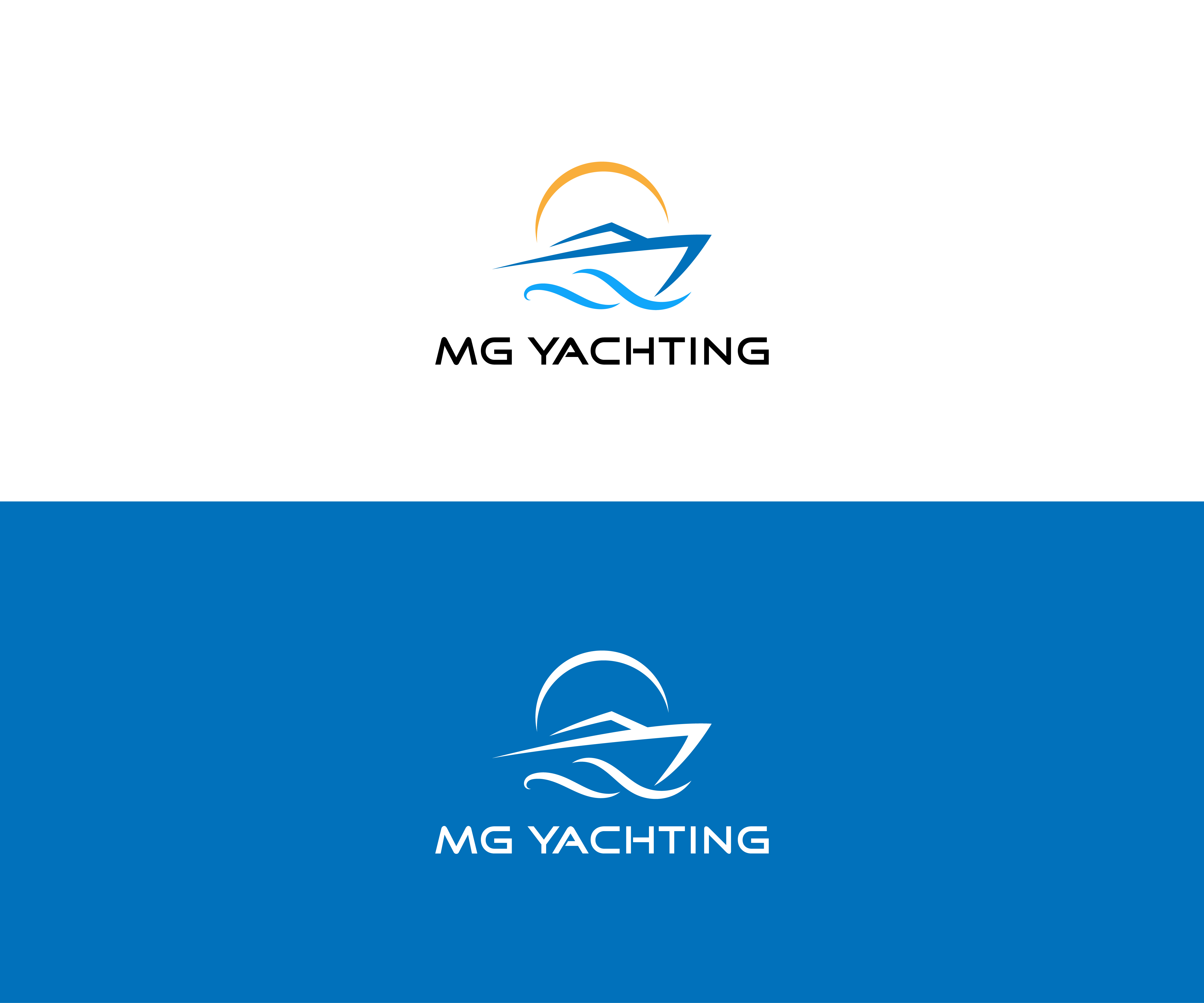 Logo Design by dicubit for MG Yachting  | Design #31917464